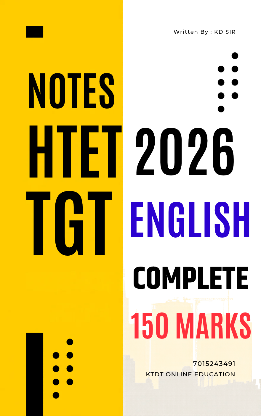 HTET TGT ENGLISH 150 MARKS COMPLETE